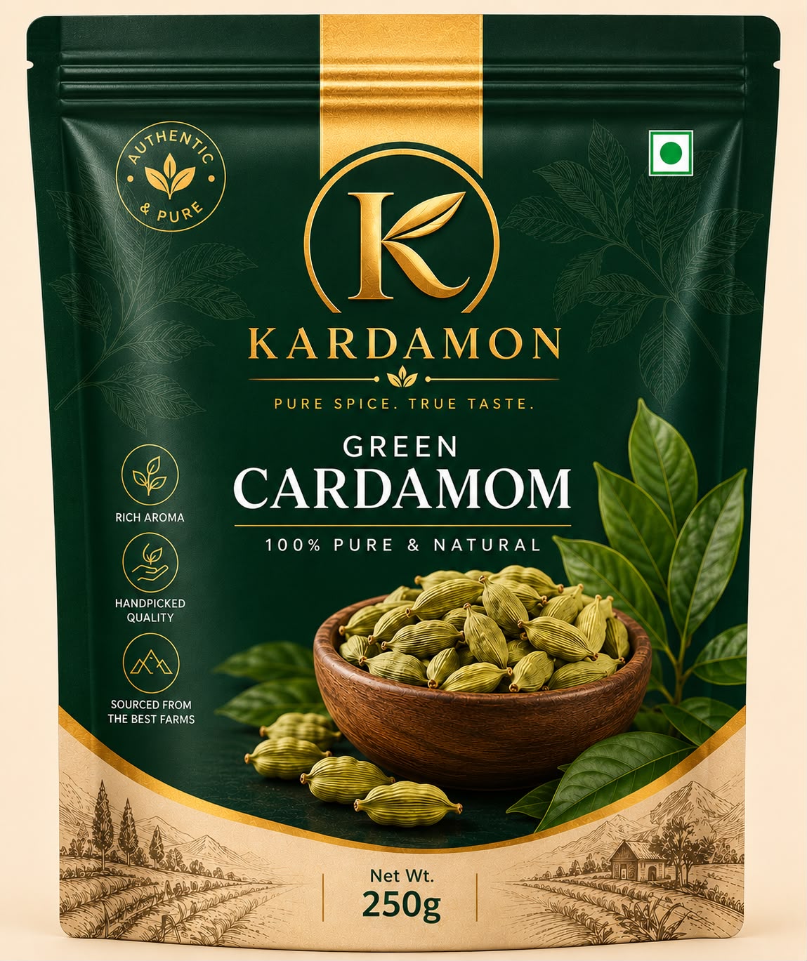 Premium Green Cardamom (5-7 mm)